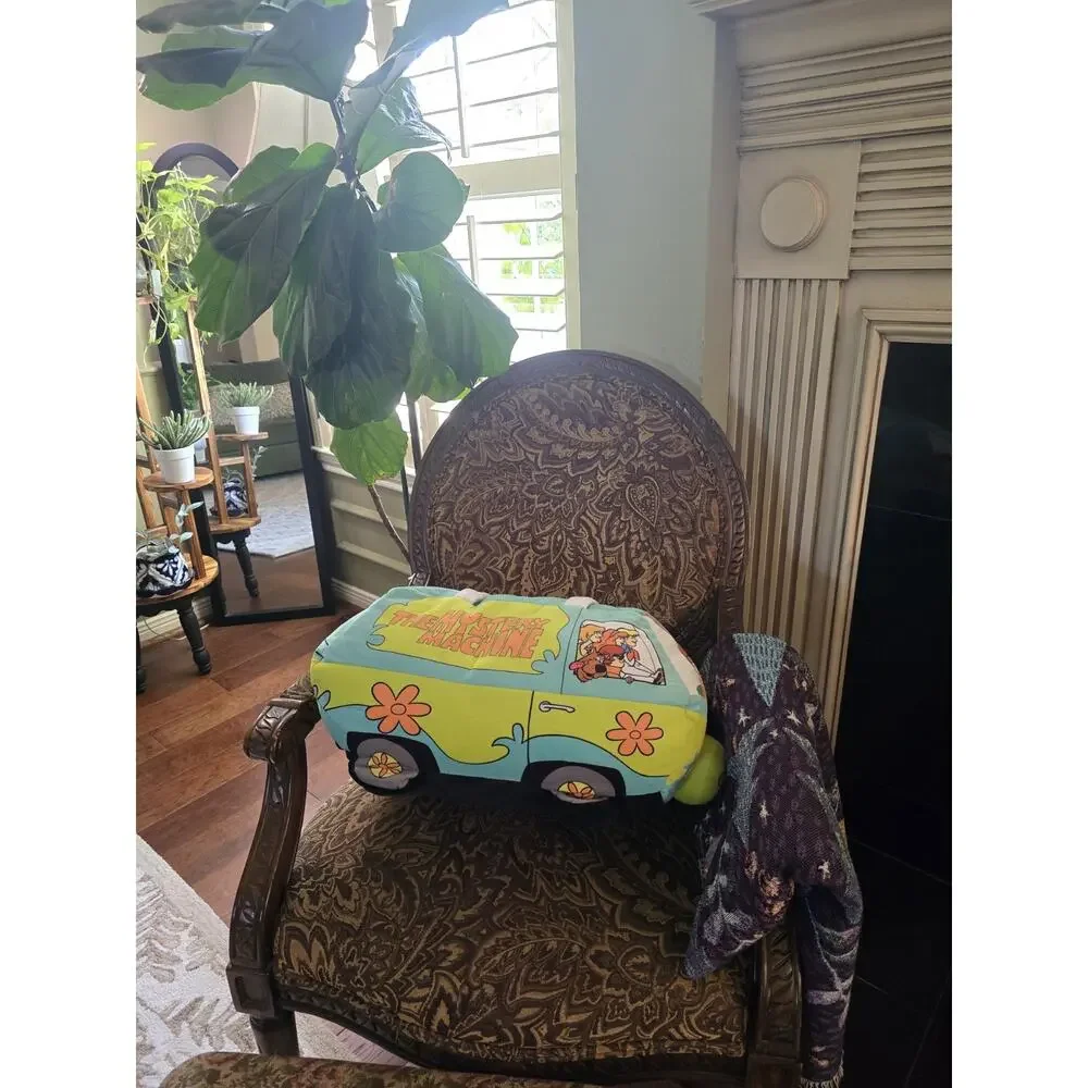 Scooby Doo Mystery Machine Van 21 In Pillow Toy Factory SCOOB Plush